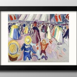 エドヴァルト ムンク A3 サイズ ポスター アート おしゃれ 絵画 インテリア 北欧 イラスト マット紙 艶消し アートパネル 額 フレーム デザイン 壁掛け ギフト 新築祝い ディスプレイ 引越し祝い　新生活　空間デザイン 