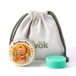 BeeBooWax 蜜蝋ワックス【60ml】木のおもちゃ用ワックス
