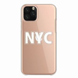 iPhone12Promax iPhone11 iPhoneXS対応 クリアケース スマホケース ソフトケース iphoneケース iPhone8 iPhone8plus iPhone7 iPhone7 plus iPhone6s iPhone6 アイフォン対応 ニューヨーク NYC ロゴ ブルックリン シンプル