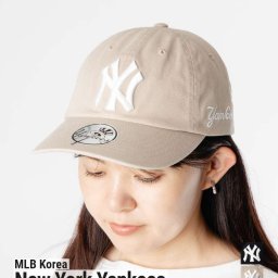 エムエルビーコリア MLB Korea SIGNATURE UNSTRUCTURED BALLCAP シグネチャー アンストラクチャード ボールキャップ 3ACPB245N キャップ ベースボールキャップ ユニセックス 帽子 ニューヨーク ヤンキース New York Yankees