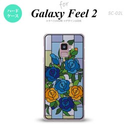 Galaxy Feel 2 ギャラクシー フィール 2 SC-02L 専用 スマホケース カバー ハードケース バラ ブルー nk-sc02l-sg13[スマホ,スマホケース,スマホカバー,ケース,カバー,ジャケット]
