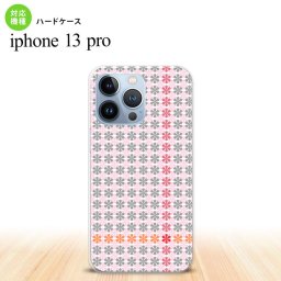 iPhone13 Pro iPhone13Pro ケース ハードケース 花十時 ピンク 紫 iPhone13Pro専用 nk-i13p-1353