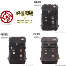 【先着購入特典あり】 呪術廻戦 × ミストフォルツァ バッグ リュック デイパック バックパック 限定生産モデル fmj14 メンズ レディース 虎杖悠仁 伏黒恵 七海建人 五条悟 宿儺 推し活 ラッピング無料 正規代理店【m20np】
