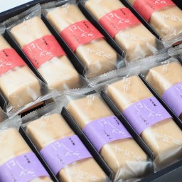【作りたての芳ばしさ】 手作り最中 はしやぎ（こしあん／つぶあん）餡と皮は別包装　12個入（つぶあん*6,こしあん*6）もなか
