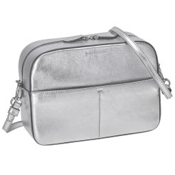 ジェイアンドエムデヴィッドソン J&M DAVIDSON ショルダーバッグ レディース バック ぺブル レザー 本革 PEBBLE ミニマル ポジェット おしゃれ シルバー LPBL-0XX-MCXX