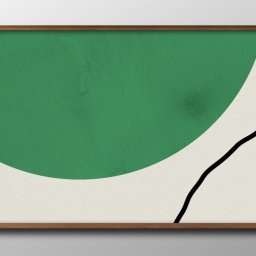 モダンデザイン グリーン 緑 A3 サイズ ポスター アート おしゃれ 絵画 インテリア 北欧 イラスト マット紙 艶消し アートパネル 額 フレーム デザイン 壁掛け ギフト 新築祝い ディスプレイ 引越し祝い　新生活　空間デザイン 