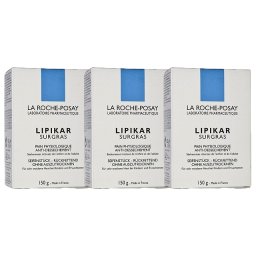 ラロッシュ ポゼ リピカ シューグラ クレンジングバー もっとお得な3個セット 150g x 3  |  激安  La Roche Posay  洗顔石鹸 美容グッズ コスメ化粧品 誕生日 クリスマス ホワイトデー 結婚記念日 ウエディングギフト 母の日 送別会 バレンタインデー 女性 彼女 妻奥さん 母