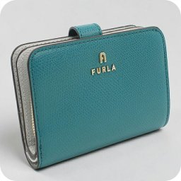 フルラ 二つ折り財布 二折財布小銭入付き 二つ折り財布 二折財布 コンパクト レディース ブランド FURLA FURLA CAMELIA レザー WP00315 ブルー