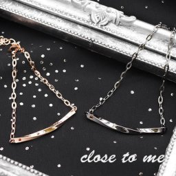 【欠品中】ペアブレスレット シルバー 刻印 close to me SBR13-065-066 ツイスト シルバー925 メンズ レディース ブランド クロストゥミー ブレスレット おしゃれ カップル ペア ペアルック お揃い 誕生日 プレゼント