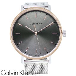 CalvinKlein カルバンクライン 腕時計 25200047 メンズ ステンレス グレー 日本製ムーブメント スリム 海外正規品 無料ラッピング可
