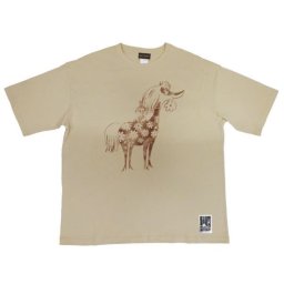 ムーミン ウミウマ ビッグTシャツ ライトベージュ MOOMIN