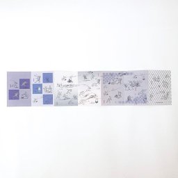 ミッフィー miffy×鳥獣戯画 miffy×鳥獣戯画　蛇腹ポストカード　NV ポストカード 　 　 　　