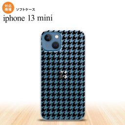 iPhone13mini iPhone13 mini ケース ソフトケース 千鳥 格子 小 黒 クリア iPhone ミニ 5.4インチ  おしゃれ かわいい メンズ レディース キッズ デザインたくさん nk-i13m-tp915