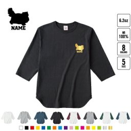 ペルシャ   名入れベースボールTシャツ ラグラン 3/4スリーブ ２トーン スポーティー アメカジ レディース メンズ 男 女 かわいい   猫 ネコ ねこ キャット ペット