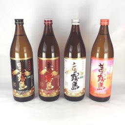 お中元 夏ギフト 【送料無料】【芋焼酎霧島飲み比べセット】霧島飲み比べ4種セット 黒霧島 赤霧島 白霧島 茜霧島 900ml 4本 霧島酒造 25度 本格 芋焼酎 ギフト ラッピング 熨斗 送料無料(北海道、沖縄を除く)