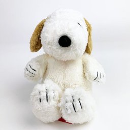 PEANUTS スヌーピー SNOOPY'S FLUFFY BROTHER ANDY アンディ S ぬいぐるみ コレクション ホワイト グッズ