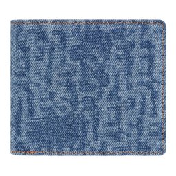 ディーゼル DIESEL 財布 二つ折り財布 折りたたみ財布 x09144 p2088 h8457 HIRESH S.II 小銭入れ有り Blue デニムブルー系