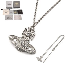 ヴィヴィアンウエストウッド ネックレス Vivienne Westwood 63020372-02P201 FRANCETTE BAS RELIEF ペンダント レディース シルバー