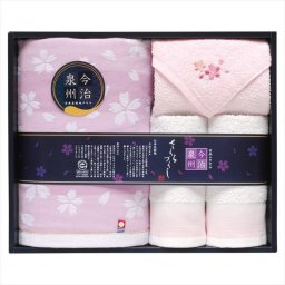  今治泉州 桜づくしタオルセット  TMS5008807  内祝 内祝い お祝 御祝 記念品 出産内祝い プレゼント 快気祝い 粗供養 引出物