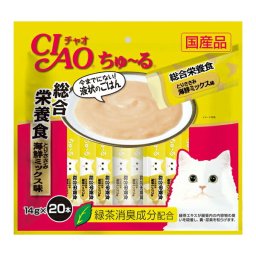 チャオ CIAO ちゅ～る 総合栄養食 とりささみ 海鮮ミックス味 ちゅーる いなば 猫 おやつ 国産