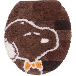 PEANUTS スヌーピー 普通フタ＜1＞BR　オウチカフェ　SN カバー ブラウン 　 　