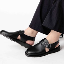 パラブーツ PARABOOT 214915 サンダル ADRIATIC アドリアティック レディース シューズ レザー バックストラップ 革靴 本革 カジュアル プレゼント ギフト ブラック 22.5～25.5cm