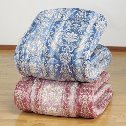 東レ 羽毛タッチ 掛け布団 シングル2色組 ピンク＋ブルー 抗菌防臭 洗える 掛布団 セベリス ft 軽量 オーナメント柄 国産 布団 寝具 日本製