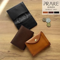 ベジタブル タンニン レザー 2つ折り ミニ財布 日本製 本革 メンズ【名入れ 可能】イタリアンレザー 牛革 PRAIRIE [プレリー] ミニ 薄型財布 折り財布 おしゃれ 軽量 丈夫 (09000531-mens-1r) クリスマス バレンタイン 父の日 春財布 定年退職 バレンタイン 成人祝い
