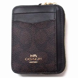 コーチ コインケース COACH アウトレット シグネチャー カラー ブロック キャンバス ジップ カードケース 小銭入れ CW883 IMXAQ