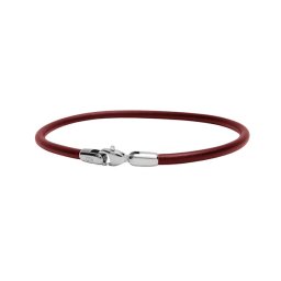 ダニエルウェリントン DANIEL WELLINGTON ブレスレット Leather Bracelet 2.8 St Mawes S 175mm DW00400715 レディース メンズ シルバー ブラウン
