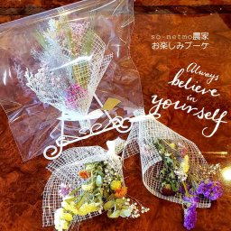 ドライフラワーミニブーケ【送料無料】【お任せ】