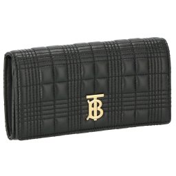 バーバリー BURBERRY 財布 長財布 フラップ式長財布 かぶせ 小銭入れ付き 8049288-A1189 メンズ ブラック