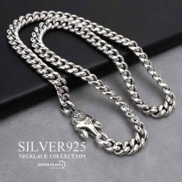 シルバー925 チェーンネックレス 重厚感 シルバーチェーンネックレス 喜平チェーン 六字真言ネックレス ワンタッチ留具 メンズ 男性 お洒落 人気 トレンド 流行り 金属アレルギー対応 父の日