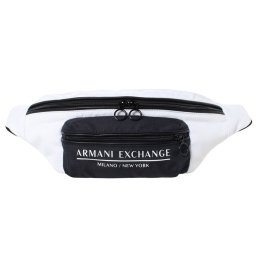 アルマーニエクスチェンジ ARMANI EXCHANGE ボディバッグ 952414 2R837 47610 ベルトバッグ ウエストポーチ クロスボディ オフホワイト系
