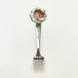 サンリオ ハローキティ × 不二家 ペコちゃん ステンレス子供フォーク(ダイカット) カトラリー 不二家 キッズ Sanrio