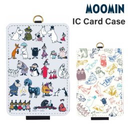 ムーミン 定期入れ リトルミイ キャラクターグッズ パスケース ICカードケース ストラップ付 おしゃれ かわいい 通勤 通学 新生活 プレゼント 電車 バス MMN-265