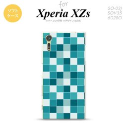 【SO03J】【スマホケース/スマホカバー】【エクスペリア XZs】SO03J スマホケース Xperia XZs SO-03J カバー エクスペリア XZs スクエア ターコイズ nk-so03j-tp1017【メール便送料無料】