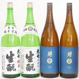 南部美人×大七4本セット(大七 生もと 本醸造(福島県) 大七 生もと 純米(福島県) 南部美人 吟醸(岩手県)) 1800ml×4本