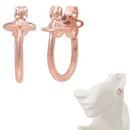 ヴィヴィアンウエストウッド ピアス Vivienne Westwood 62030049-G002 ベラ オーブ フープ ピンクゴールド レディース アクセサリー VERA