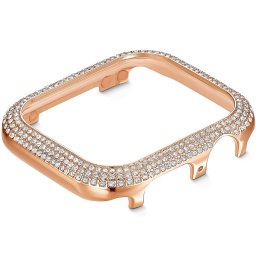 腕時計 ケース SWAROVSKI スワロフスキー 40mm Sparkling スパークリング 5572574 スマートウォッチ アップル ウォッチ ケース Apple Watch 4 5 メンズ レディース ローズゴールド 男性 女性 送料無料 新品