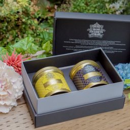 ANAラウンジ採用紅茶 テトラティーバッグギフトボックス ギフト缶 化粧箱入り 残暑お見舞い 敬老の日 勤労感謝  退職 お祝い 贈り物 おいしい紅茶 スリランカ最古の紅茶ブランド おしゃれ George Steuart Tea （ジョージスチュアートティー）