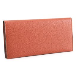 イズイット 財布 長財布 カード&札 オレンジ(少し赤みのあるオレンジです。) IS/IT 950605 メンズ 紳士 ギフト 定番 彼氏 彼女 プレゼント