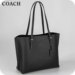 コーチ トートバッグ レディース ブランド COACH Myanmar CV968 SV/BK ブラック