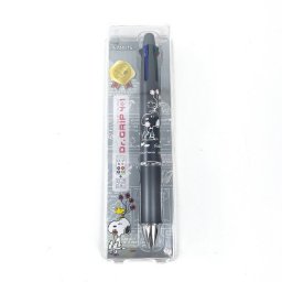 スヌーピー Dr.Grip 4+1 多機能ペン (グレー) 文具 日本製 SNOOPY