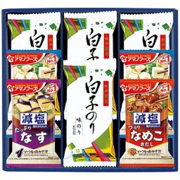 味之庵 アマノフーズ＆白子味のり詰合せ 6391-25  内祝い お祝 御祝 記念品 出産内祝い