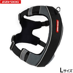 イージードッグ EZYDOG エックスリンクハーネス L ブラック 胴輪 中型犬 大型犬 トレーニング