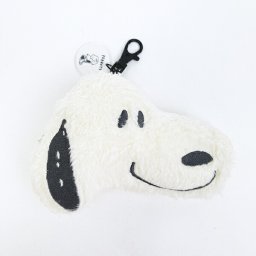 スヌーピー フェイスポーチ monokure mate SNOOPY