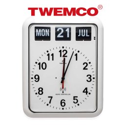 TWEMCO トゥエンコ 掛け時計 RC-12AWHITE
