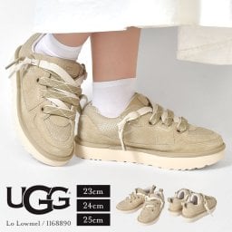 UGG アグ Lo Lowmel ローローメル 1168890 スニーカー 靴 厚底 レディース 23cm 24cm 25cm 女性 ブランド 靴紐 結ばない ローカット シューズ スリッポン 軽い 履きやすい 歩きやすい 疲れない ベージュ 茶色 スエード メッシュ おしゃれ かわいい シンプル カジュアル
