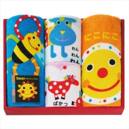 sassy　タオルセット SE-8250  内祝 内祝い お祝 御祝 記念品 出産内祝い プレゼント 快気祝い 粗供養 引出物